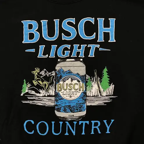 Busch Light Country Oversized Crewneck Sweater L