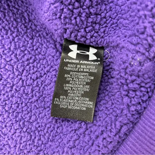 Under Armour  UA Storm Semi-Fitted Purple Full Zip Hoodie Sweatshirt Women's L.