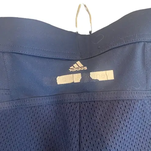 ADIDAS X Stella McCartney Blue Mesh Crop Leggings Women Sz S