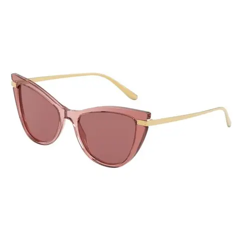 Dolce & Gabbana pink soft cat eye sunglasses