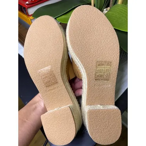 Soludos Laguna Mule Camel Womens Size 8.5
