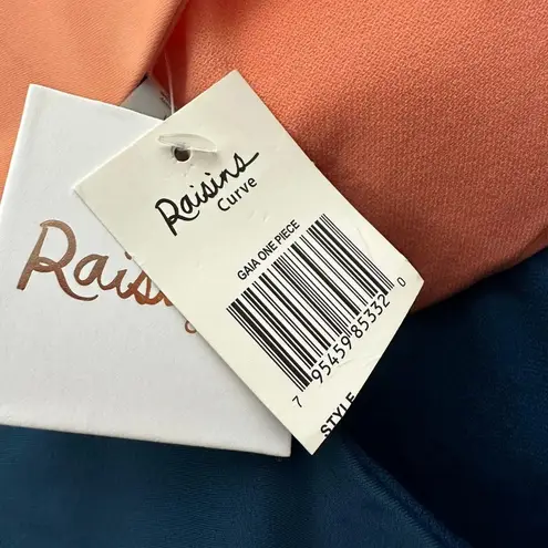 Raisin's Curve Gaia High Leg One Piece Swimsuit Size 14W New With Tags