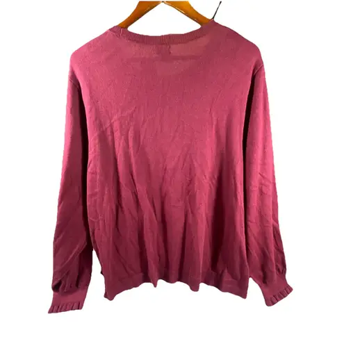 NEW J. Crew Womens 3X Purple Ruffle Pullover Dressy Sweater Gold Buttons Holiday Size undefined