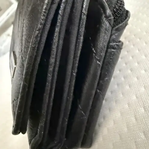 Tahari Black Quilted Wallet