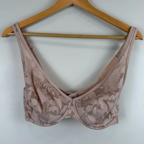 Thirdlove Unlined Foliage Perfect Coverage Bra Size 32F Women's Nude