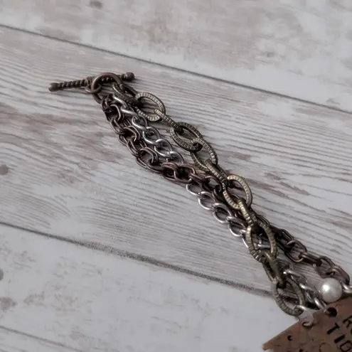 Roll Tide Alabama Mixed Metal Bracelet Bangle