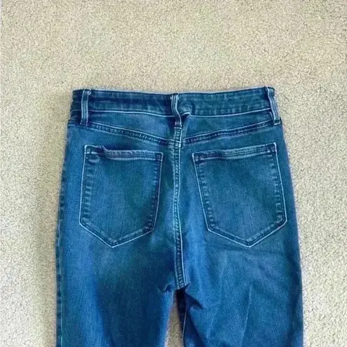 Athleta  sculptek high rise blue jeans