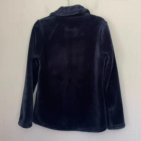 32 Degrees Heat 32 Degree HEAT Full Zip Fuzzy Jacket Blue Pockets Soft Women’s Size M