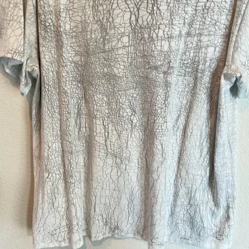 Lululemon  ALL YOURS SHORT SLEEVE SHIRT TOP THREAD DYE Size 8