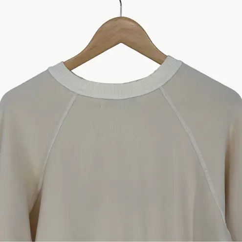 NWOT People of Leisure Rolling Stones Raglan Sweatshirt | Medium | Vintage White