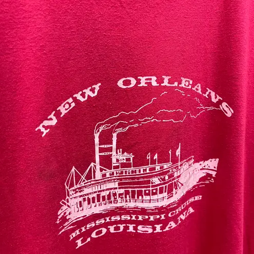 The Vintage Shop Vintage 1980s New Orleans LA Louisiana Single Stitch Travel Tourist T-Shirt L