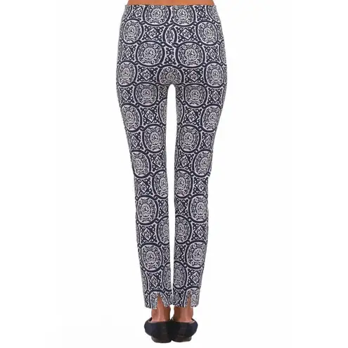Gretchen Scott NWT Gripeless Pull On Pants Sultan's Dining Room Navy White Sz M - Image 3