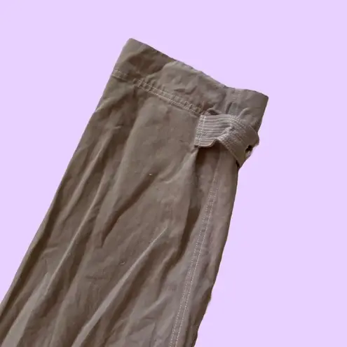 Harpersage Tan Gray cropped cargo pants 🔥