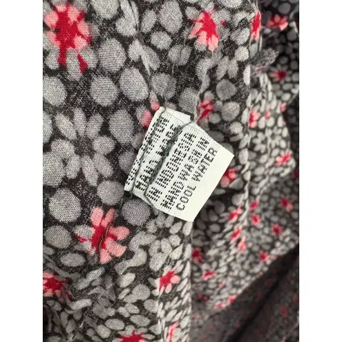 Anthropologie NAT by Natalie Martin Nico Wrap Duster Dress Floral Maxi Medium Purple