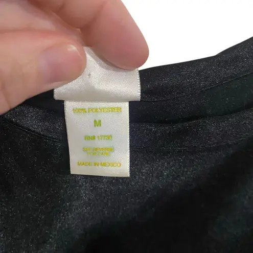 Vintage Gilligan & O’Malley black slip dress medium