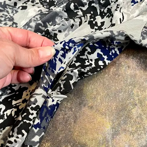 Banana Republic  Women's V-neck Multicolor Short Puff Sleeved Dress 10