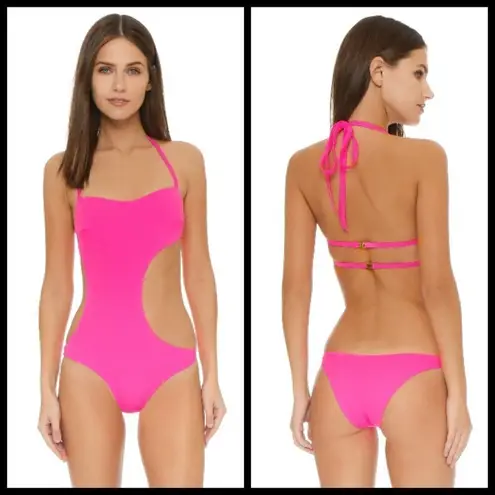 đź’•L'AGENT by AGENT PROVOCATEURđź’• Agata Swimsuit ~ Pink XS NWT Black