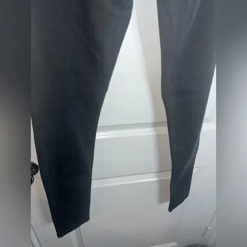 Levi's Stretchy Legging Jeans Metallic Gold Glitter Black Denim Grunge Sz 11/30