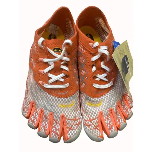 Vibram Five Fingers women’s orange shoes sneakers size 36 or 6.5-7 SKU 4120