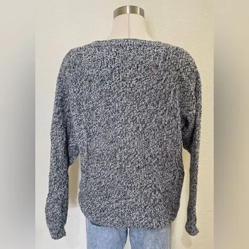 Vintage Marled Knit Button