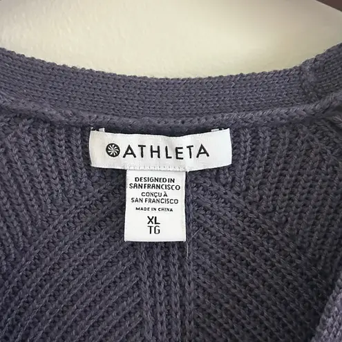 Athleta  En Route Hanover Ribbed Sweater Sz XL - Image 6