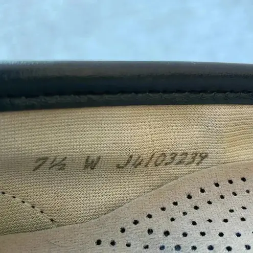 SAS Black Leather Softie Kiltie Tassel Loafers Shoes Womens 7.5 Wide Mature Black