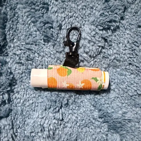 Handmade Orange Mini Suitcase Keychain