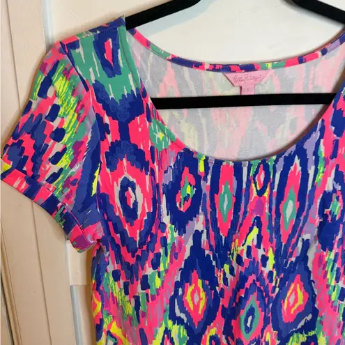 Lilly Pulitzer  Tammy UPF 50 Neon Short Sleeve Dress