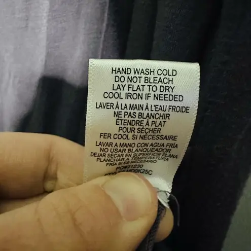 B Collection Bobeau Sleeveless Grey Wide Pant Leg Jumpsuit Size Extra Small Gray