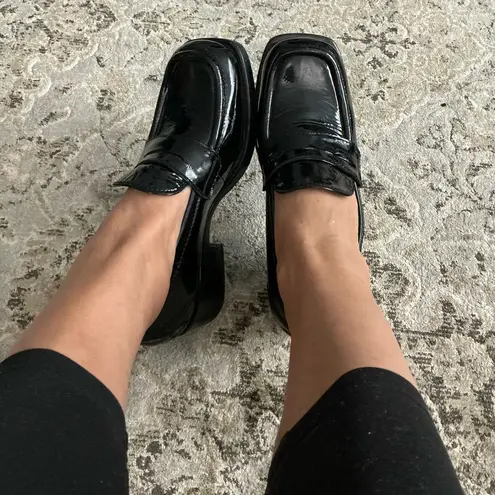 Jeffrey Campbell Dressy Patent Leather Loafers🖤🖤 thumbnail 9