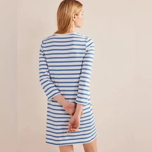 Boden Quarter Sleeve Striped Mini T