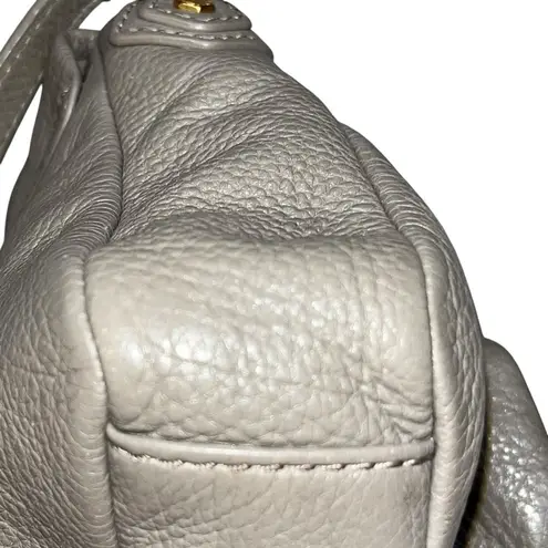 Marc by Marc Jacobs Taupe Pebbled Leather Crossbody Purse Bag