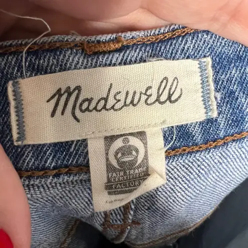 Madewell  Classic Straight Jean Size 26 Light Wash Ankle Crop