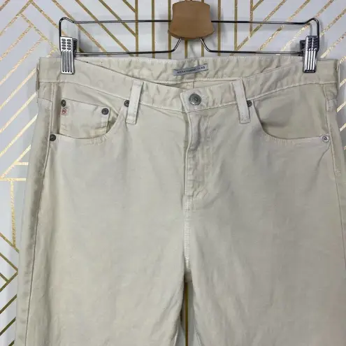AG Adriano Goldschmied Alexa Chung for  Skinny Jeans‎ Denim Beige Cream Size 31
