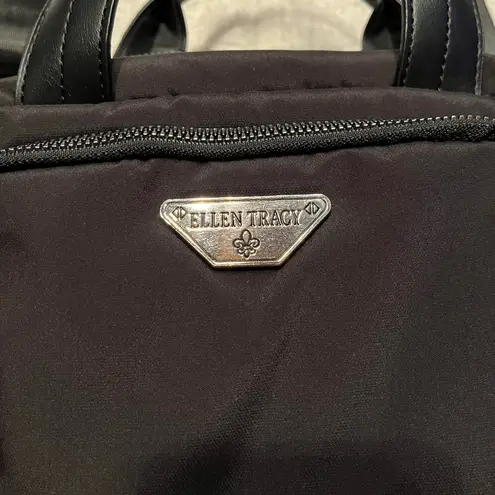 Ellen Tracy mini puffer crossbody tote bag