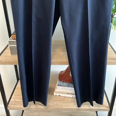 Brooks Brothers Mid-Rise Navy Advantage Chino Cotton Twill Career Dress Pant, 12