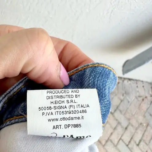 Ottod’ame wide leg jeans size 26 Blue