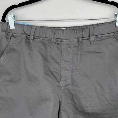 Abound Gray Women's 4" Stretch Pull On Elastic Waist Shorts Size Large NWT