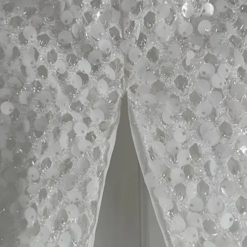 WATTERS Fizz Romper Size 8 Sequin Bridal Wedding Bride V