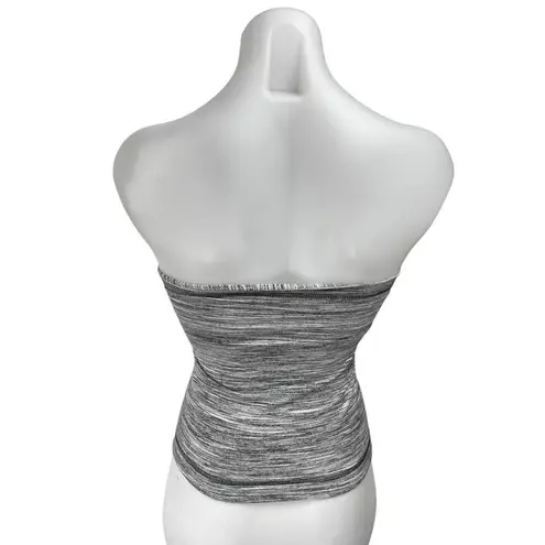 Lululemon Women's Gray Heather Strapless Sleeveless Tube Bandeau Top Size 0