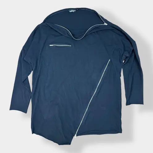 TOV Holy Los Angeles Zipper Top Size EU 44 US 14 Black