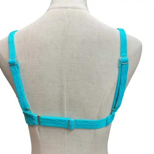 Venus  Texture‎ Underwire swimsuit Bikini Top Size 36D Tropical Palm Leaves Beach