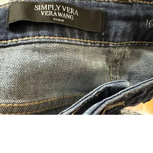 Simply Vera, Vera Wang Simply Vera Vera Wang Denim Shorts with Button Fly Closure Perfect for Summer