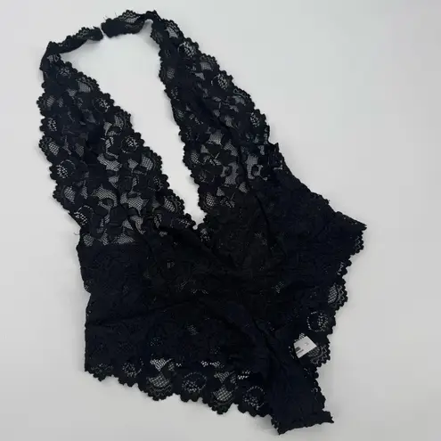 Adore Me “Kaye” Black Teddy by  Medium‎ NWT