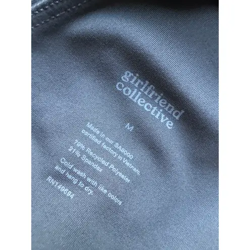 Girlfriend Collective Bike Unitard in Gray Size Medium