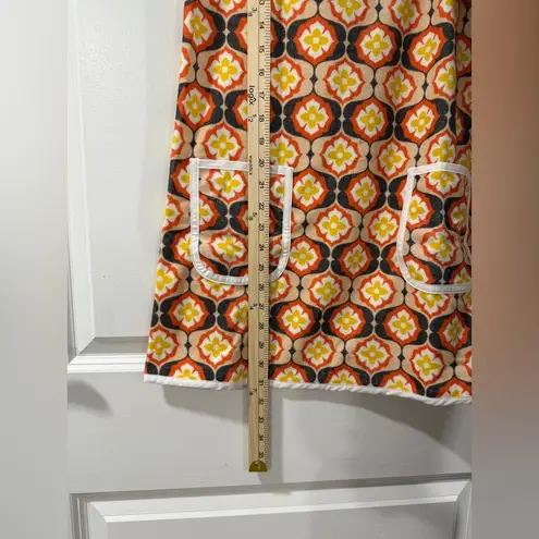 Tuckernuck Twiggy Buds Terry Mini Dress Size XS NWT Cotton Swim Cover Shift Gold