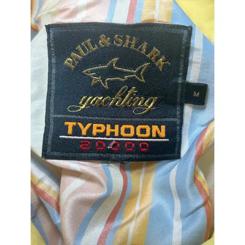 Paul & Shark Typhoon 20000 Jacket Water Repellent Windproof Yellow M Size M