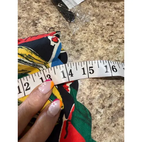 J.Crew Black Multicolor Scalloped Hem Shorts Size 8