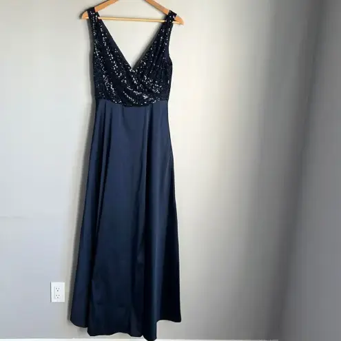 NEW  Dresses Sachin & Babi Midnight Bella Sequin Formal Gown