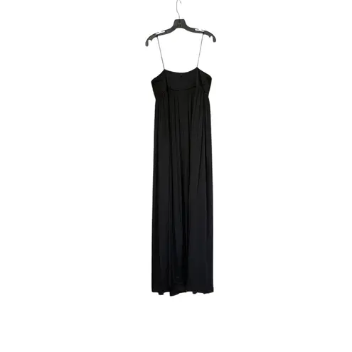 Sachin + Babi NEW Size 10 Jessica Crinkle Gorgette Empire Waist Maxi Gown Black - Image 5